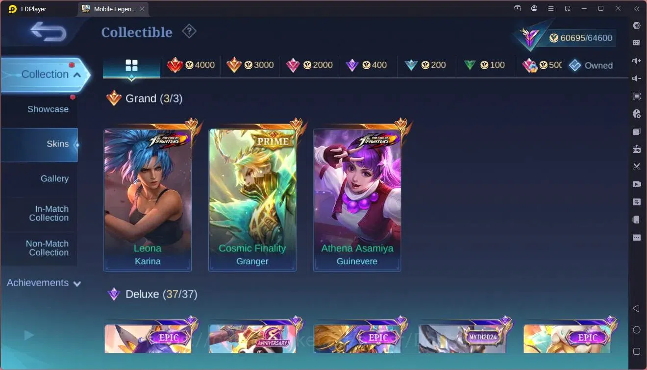 Mobile Legends: Bang Bang Accounts Global|Hero 121|Skin 243|Renowned|KOF Karina,Guine image 16