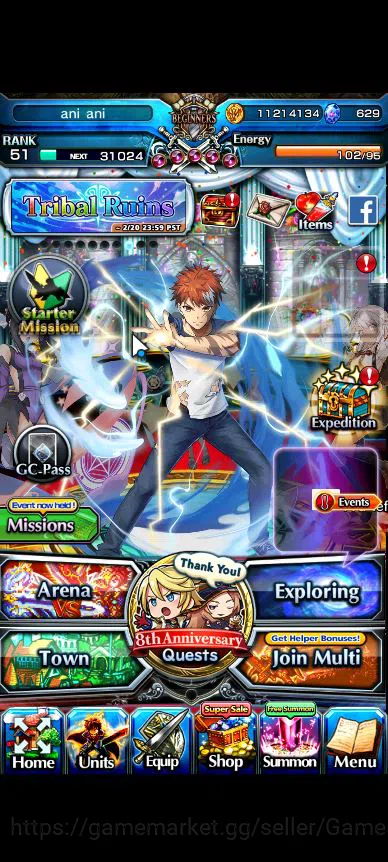 Grand Summoners Starter Global|Rank 51|Starter Account|5 Ascend|ChloeTW,Mi image 1