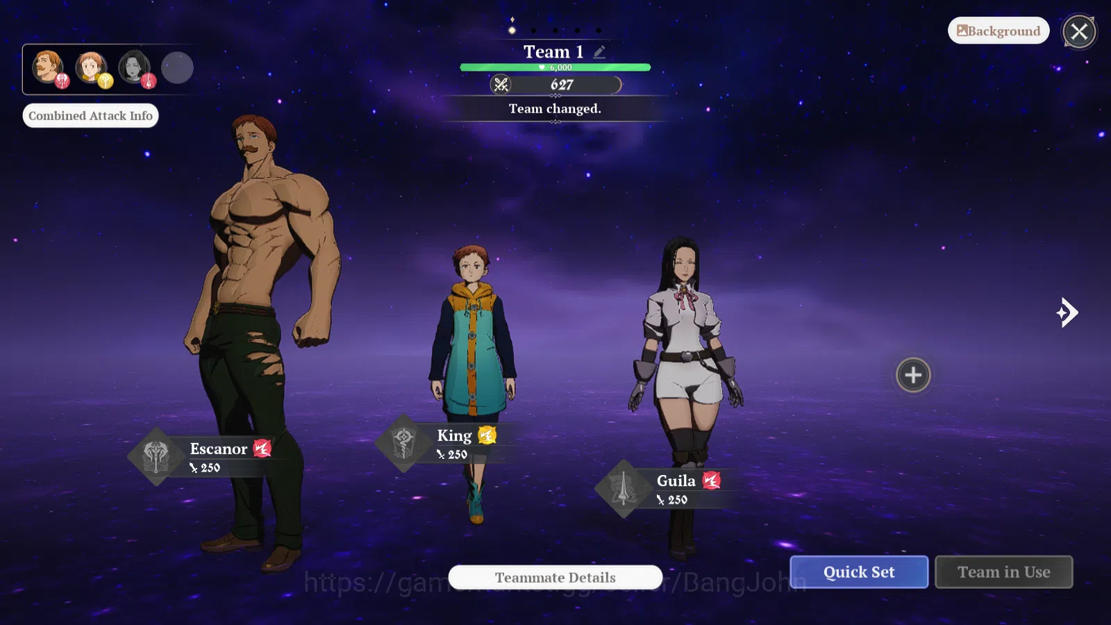 The Seven Deadly Sins: Origin Accounts EUROPE | Fresh Starter|Lvl 2|3 SSR|Escanor,Guila,K image 4