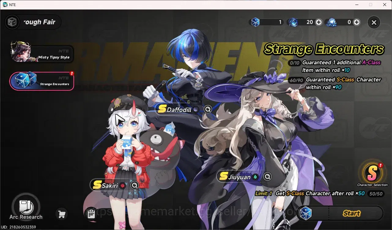Neverness to Everness Accounts EU | Starter Lv 3 | 1 SSR Selector + 5 SR | MC Fem image 2