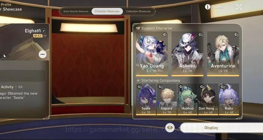 Honkai Star Rail Accounts Asia|TL 54|6 Limited|Ashveil,Aventurine,Yao Guang, image 2