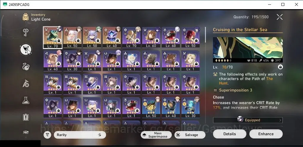 Honkai Star Rail Accounts Asia|TL 54|6 Limited|Ashveil,Aventurine,Yao Guang, image 5