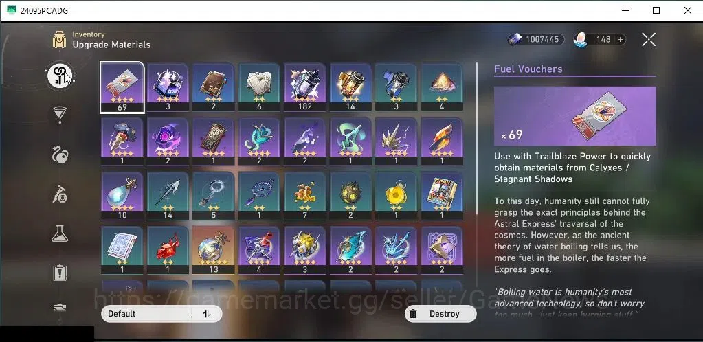 Honkai Star Rail Accounts Asia|TL 54|6 Limited|Ashveil,Aventurine,Yao Guang, image 6