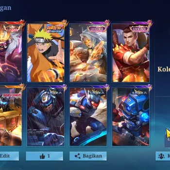 Mobile Legends: Bang Bang Accounts Collector Global|Hero 133|Skin 360|Legend Franco|Colab Lucas|Zodiac Selena |Trans