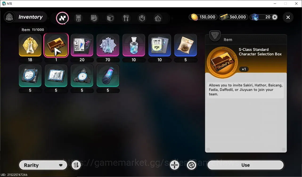 Neverness to Everness Accounts Global NA |HL 3| 2 SSR Hotori, Daffodill + Selecto image 7