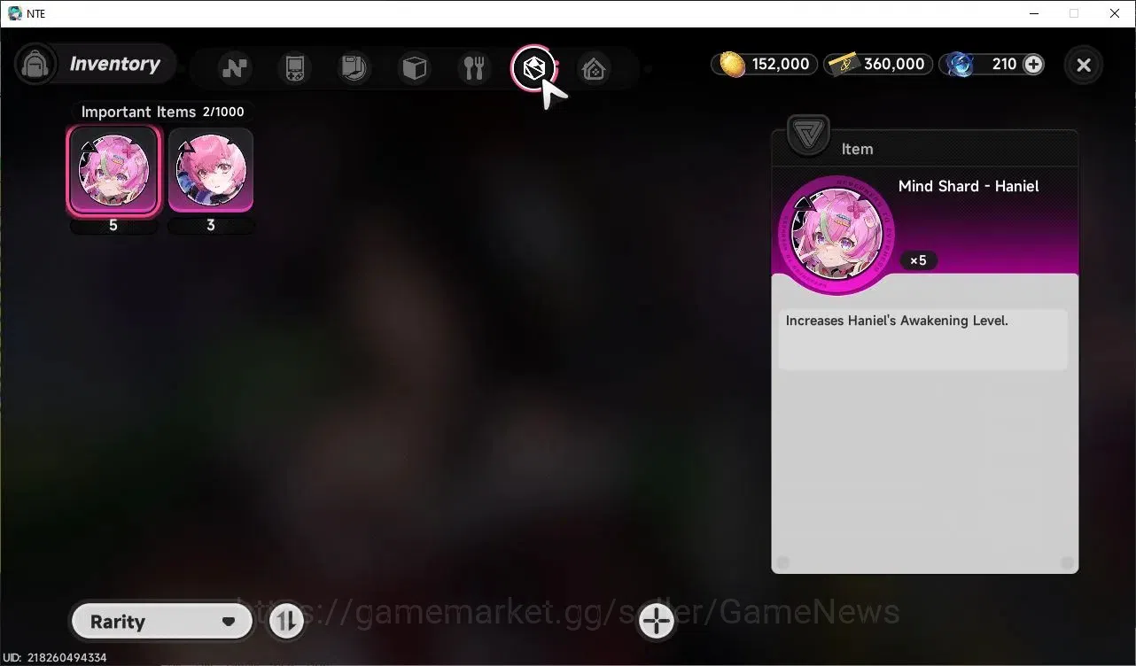 Neverness to Everness Accounts Global EU|HL 3|1 SSR Limited Hotori + 2 SSR Select image 8