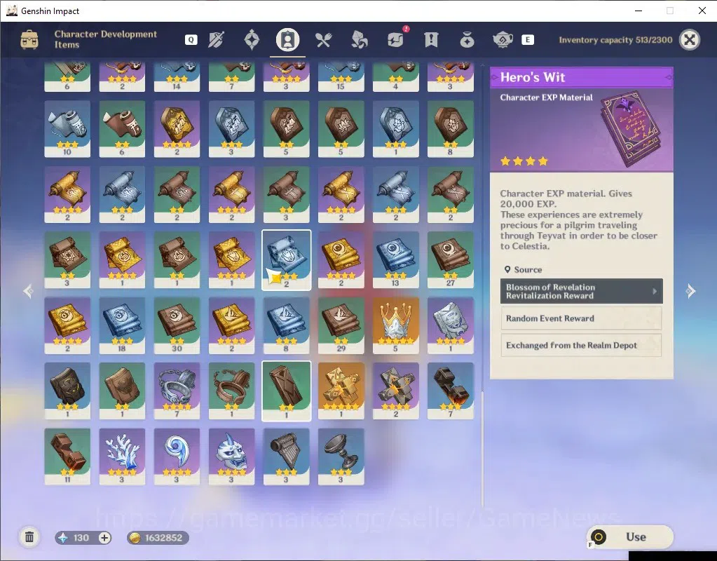 Genshin Impact Accounts Others Asia|AR 51|3 Limited 2(*5 Weapon)|Durin+Signature,Nicole,Mavuika|Male Mc|Take Mail|Check 7