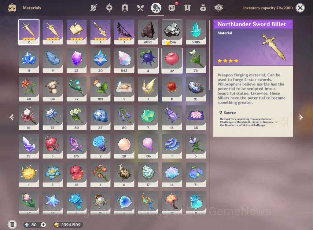 Genshin Impact Accounts ASIA|AR56|8 Limited+3(*5WEP)|Neffer,Lauma,AratakiC image 11