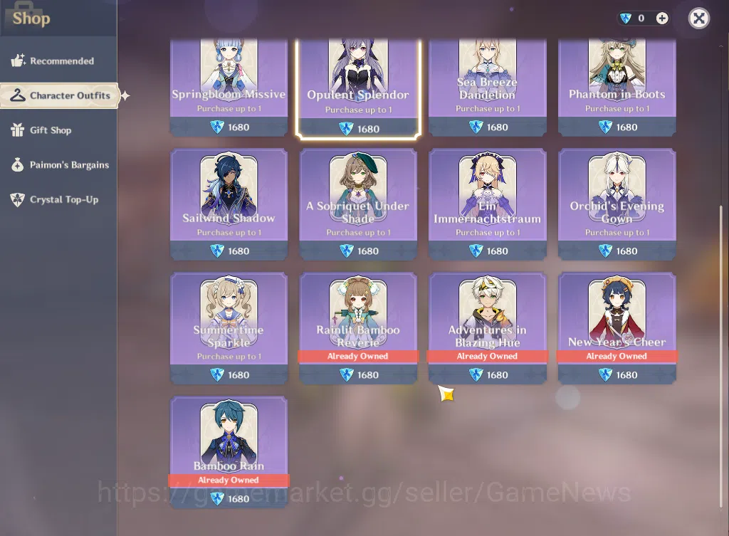 Genshin Impact Accounts ASIA|AR56|8 Limited+3(*5WEP)|Neffer,Lauma,AratakiC image 8