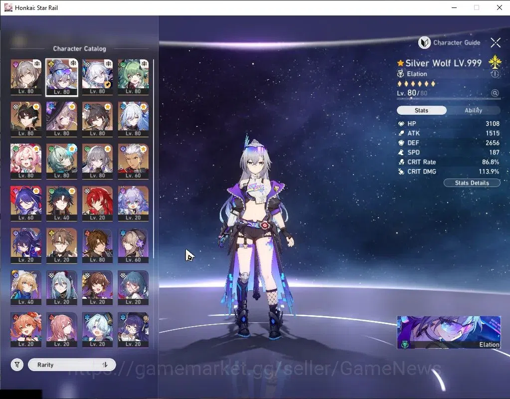 Honkai Star Rail Accounts Asia|TL 67|8 Limited|[SW 999,Anaxa,The Herta,Yao G image 5
