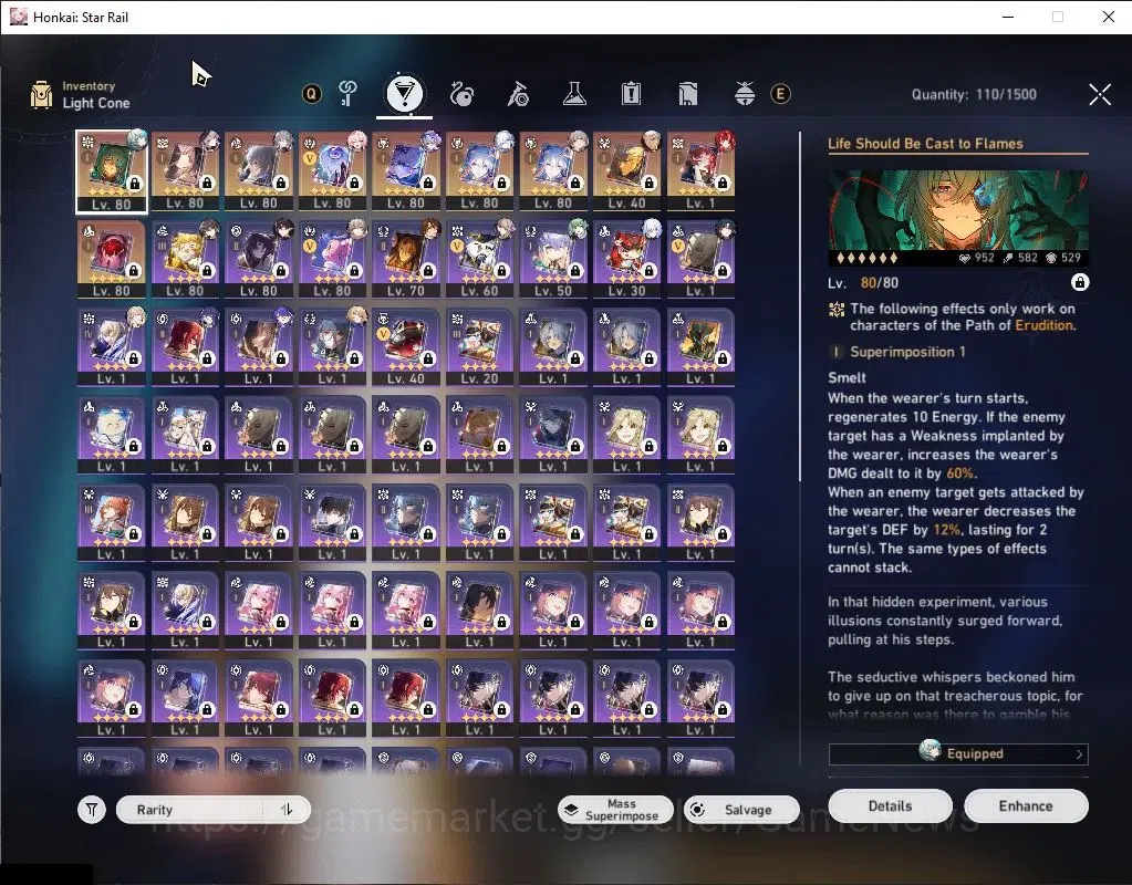 Honkai Star Rail Accounts Asia|TL 67|8 Limited|[SW 999,Anaxa,The Herta,Yao G image 7