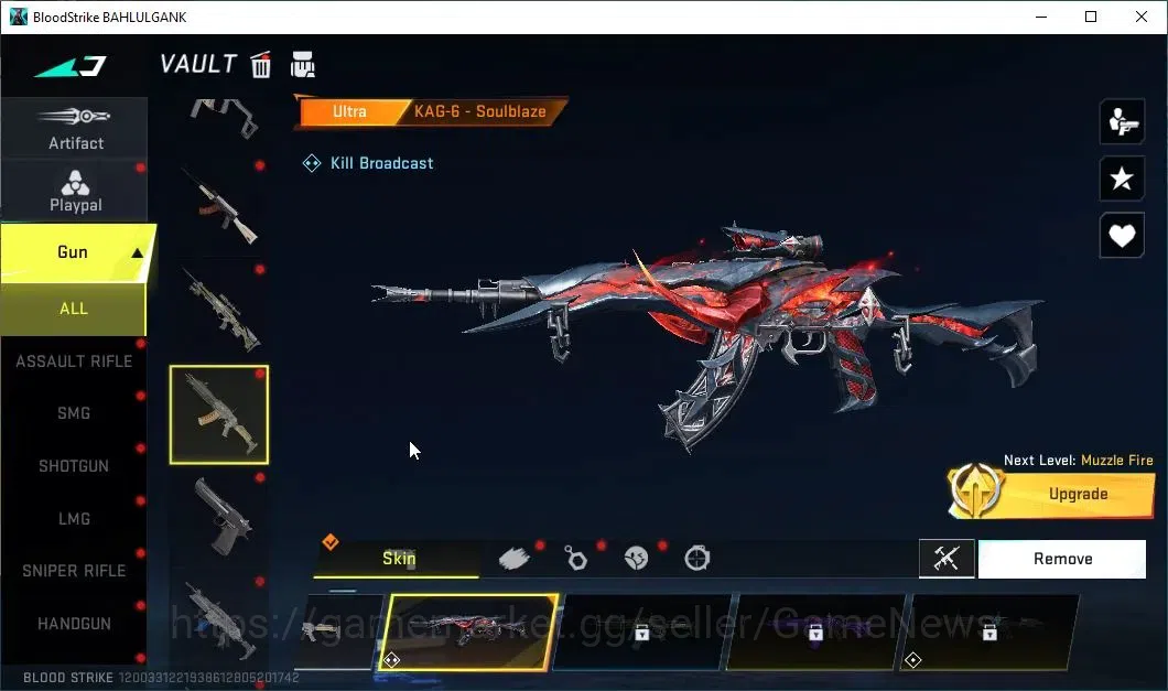 Blood Strike Accounts ASIA|ETERNAL Spear-Relic|Melee ULTRA One-Handed Ax image 11