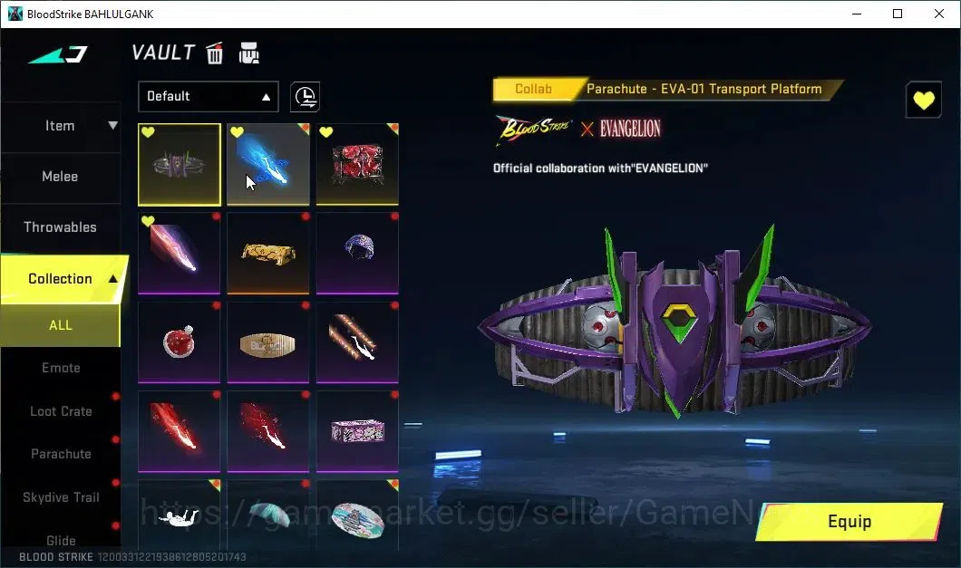 Blood Strike Accounts ASIA|ETERNAL Spear-Relic|Melee ULTRA One-Handed Ax image 17