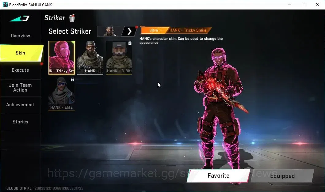 Blood Strike Accounts ASIA|ETERNAL Spear-Relic|Melee ULTRA One-Handed Ax image 4