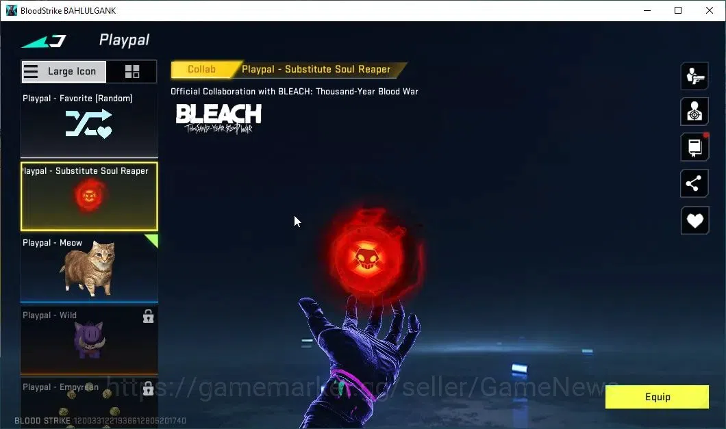 Blood Strike Accounts ASIA|ETERNAL Spear-Relic|Melee ULTRA One-Handed Ax image 6