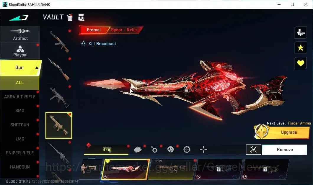 Blood Strike Accounts ASIA|ETERNAL Spear-Relic|Melee ULTRA One-Handed Ax image 8