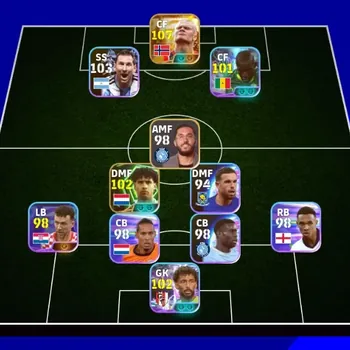 eFootball Accounts Legends & Iconic Players Android|PW 3032|BigT Halland,Epic Rijkaard,Showtime Vozinho Jackson