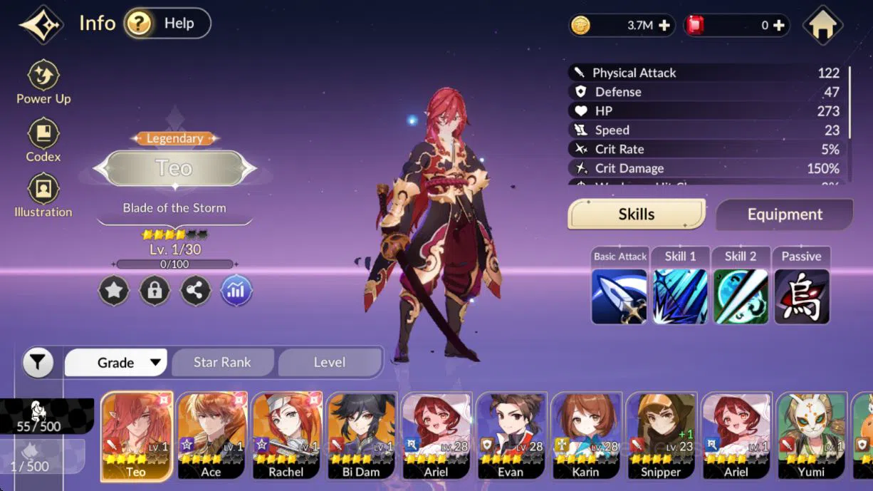Seven Knights Re:Birth Accounts Global|Starter 4 Legendary(Teo,Ace,Bi Dam,Rachel)3 image 8