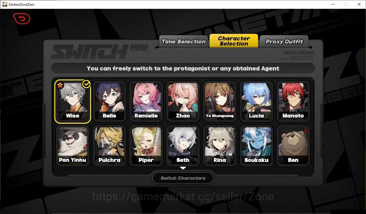 Zenless Zone Zero Accounts Others ASIA|IK 49 | 3 Limited | Remielle , Ye Shunguang , Zhao | 140 Polyc, MC Wise|CHECK 1
