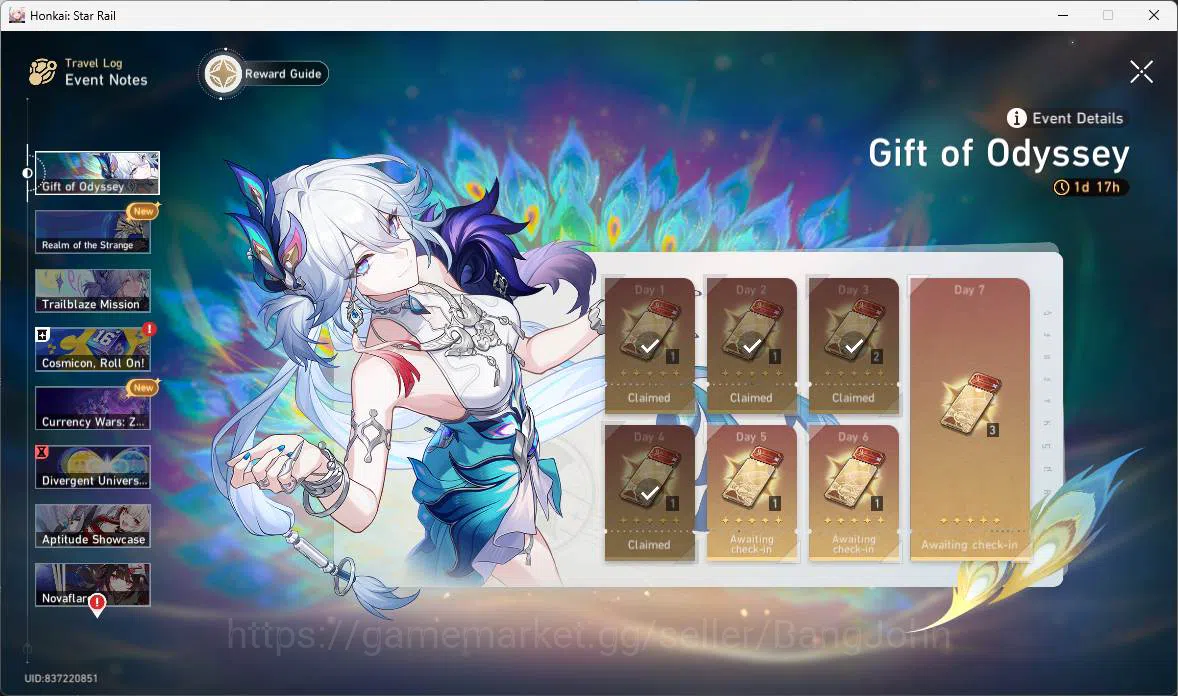 Honkai Star Rail Accounts ASIA|TL 26|4limit|Yao Guang,Sparkle,Ruan Mei,DanHe image 7