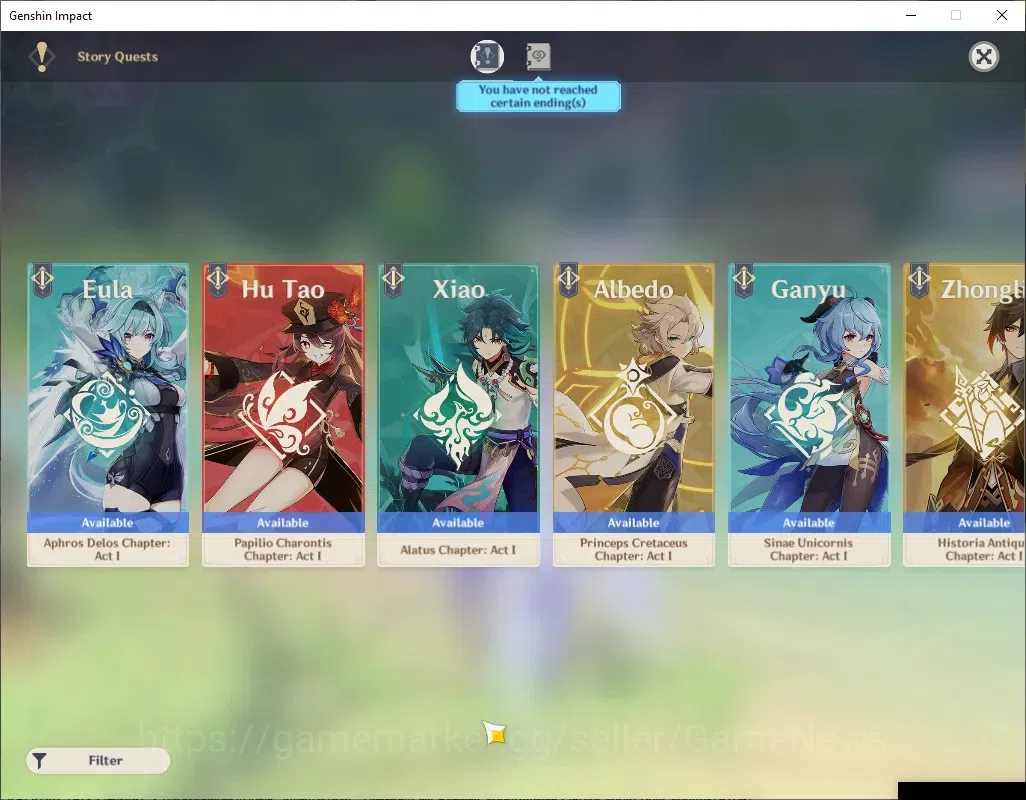 Genshin Impact Accounts ASIA|AR 52|PremTeam Skirk|3 Limited + 1 (*5Weap)|S image 18