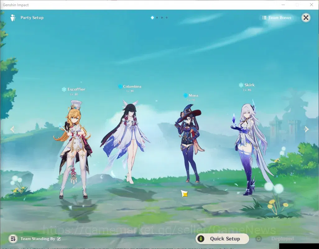 Genshin Impact Accounts ASIA|AR 52|PremTeam Skirk|3 Limited + 1 (*5Weap)|S image 6