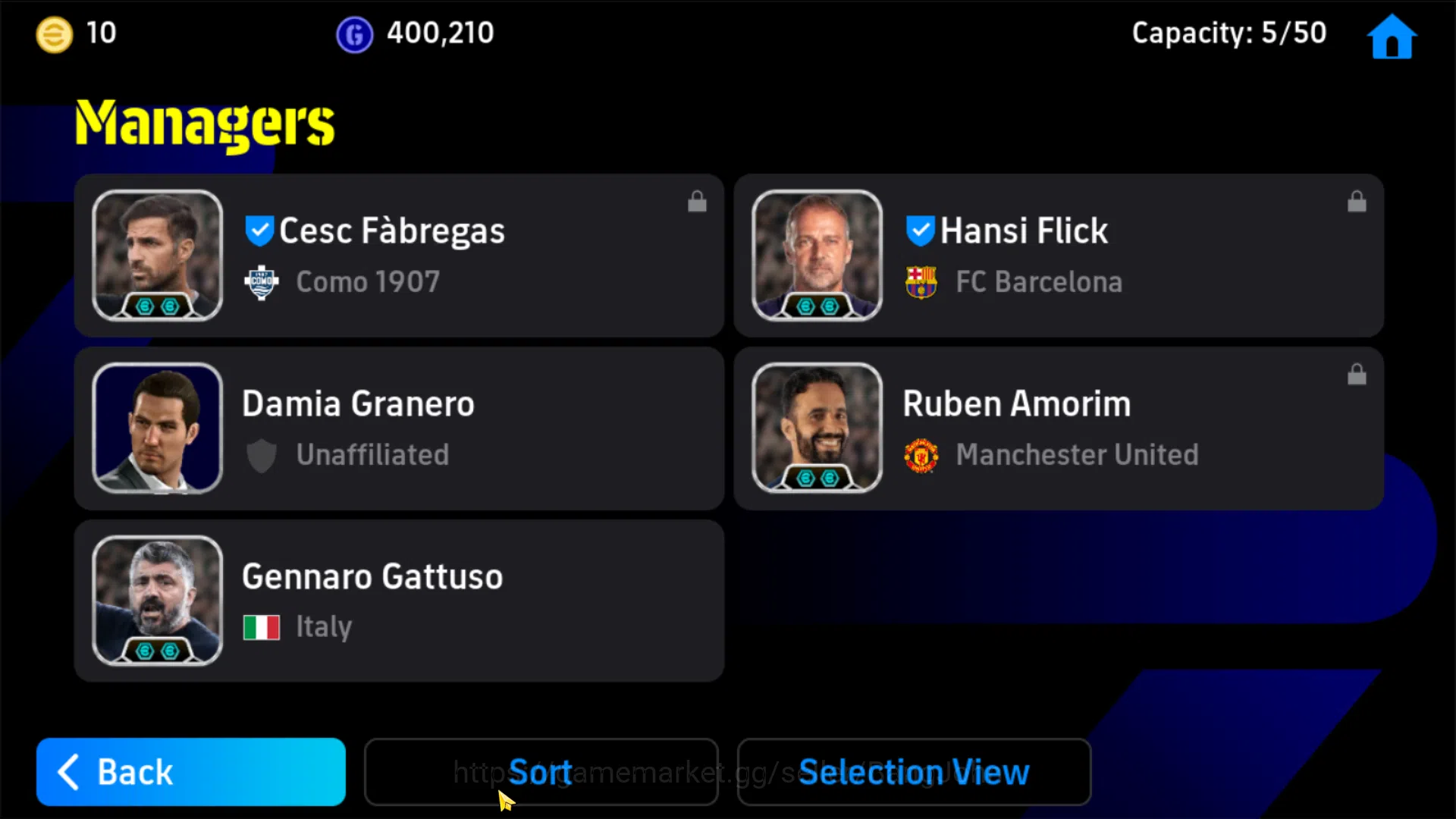 eFootball Accounts Power 3227|Cannavarro epic db|Cantona epic db|Huij image 3