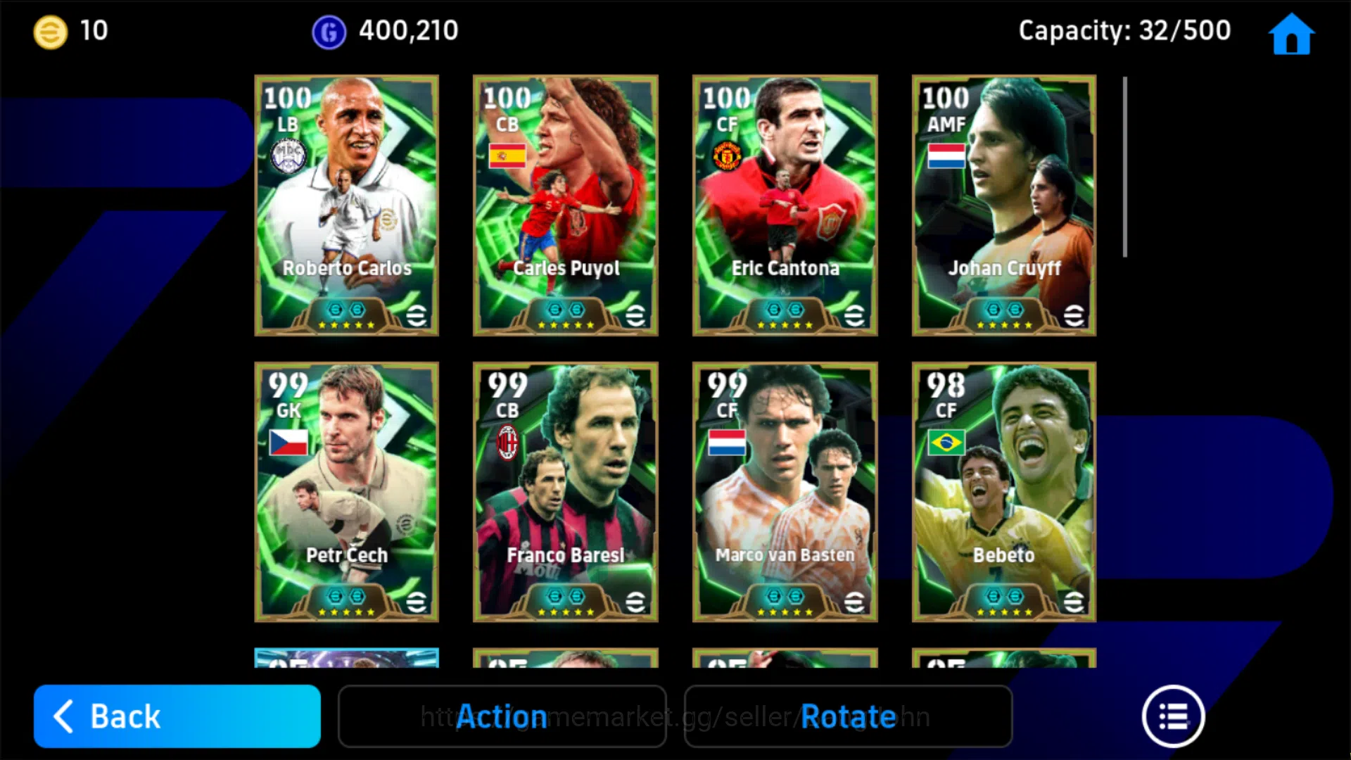eFootball Accounts Power 3227|Cannavarro epic db|Cantona epic db|Huij image 4