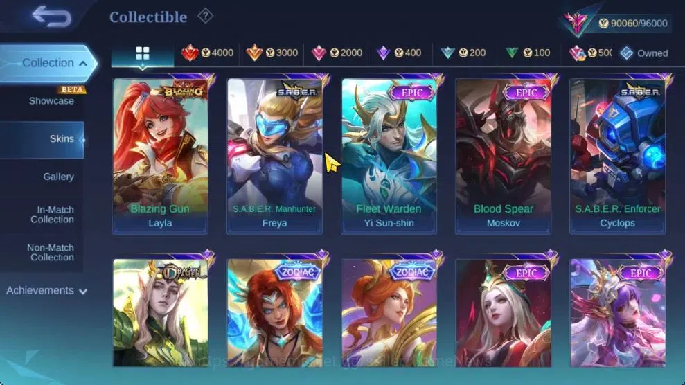 Mobile Legends: Bang Bang Accounts Hero 132|High Glory 77|Skin 337|Legend Freya,Prime image 10