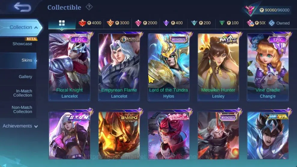 Mobile Legends: Bang Bang Accounts Hero 132|High Glory 77|Skin 337|Legend Freya,Prime image 13