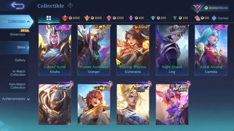 Mobile Legends: Bang Bang Accounts Hero 132|High Glory 77|Skin 337|Legend Freya,Prime image 14