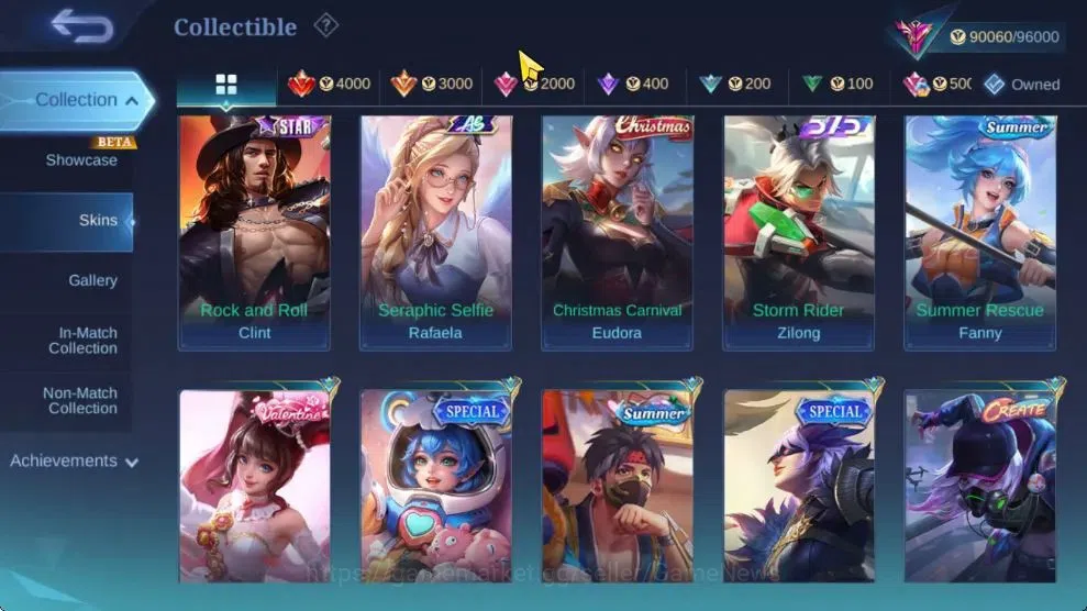 Mobile Legends: Bang Bang Accounts Hero 132|High Glory 77|Skin 337|Legend Freya,Prime image 16