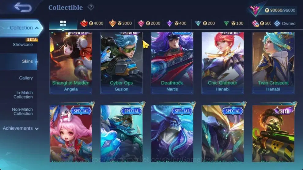 Mobile Legends: Bang Bang Accounts Hero 132|High Glory 77|Skin 337|Legend Freya,Prime image 19