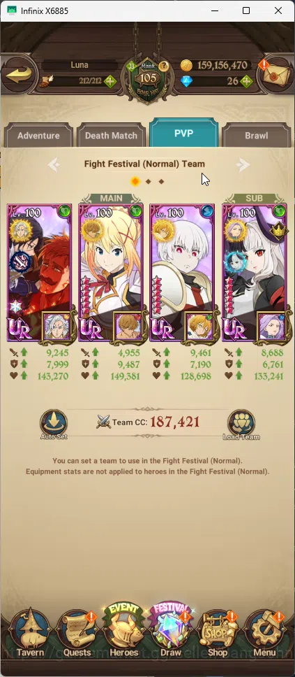 The Seven Deadly Sins: Grand Cross Accounts ASIA | 2 LR Brunhilde+Elizabeth | 13 UR Sabunak, C image 10