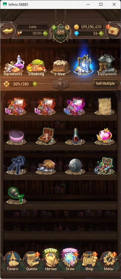 The Seven Deadly Sins: Grand Cross Accounts ASIA | 2 LR Brunhilde+Elizabeth | 13 UR Sabunak, C image 17