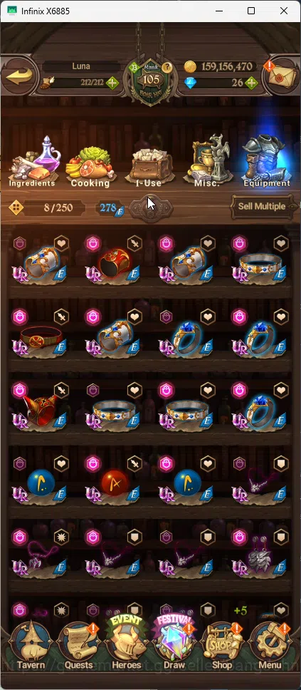 The Seven Deadly Sins: Grand Cross Accounts ASIA | 2 LR Brunhilde+Elizabeth | 13 UR Sabunak, C image 18