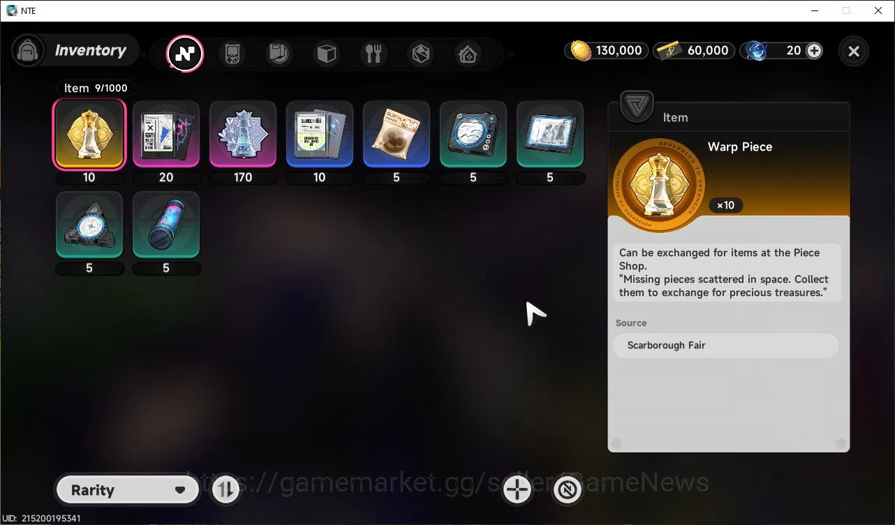 Neverness to Everness Accounts GLOBAL EU|HL 3| 2 SSR Jiuyuan, Sakiri |4 SR|Glider image 7
