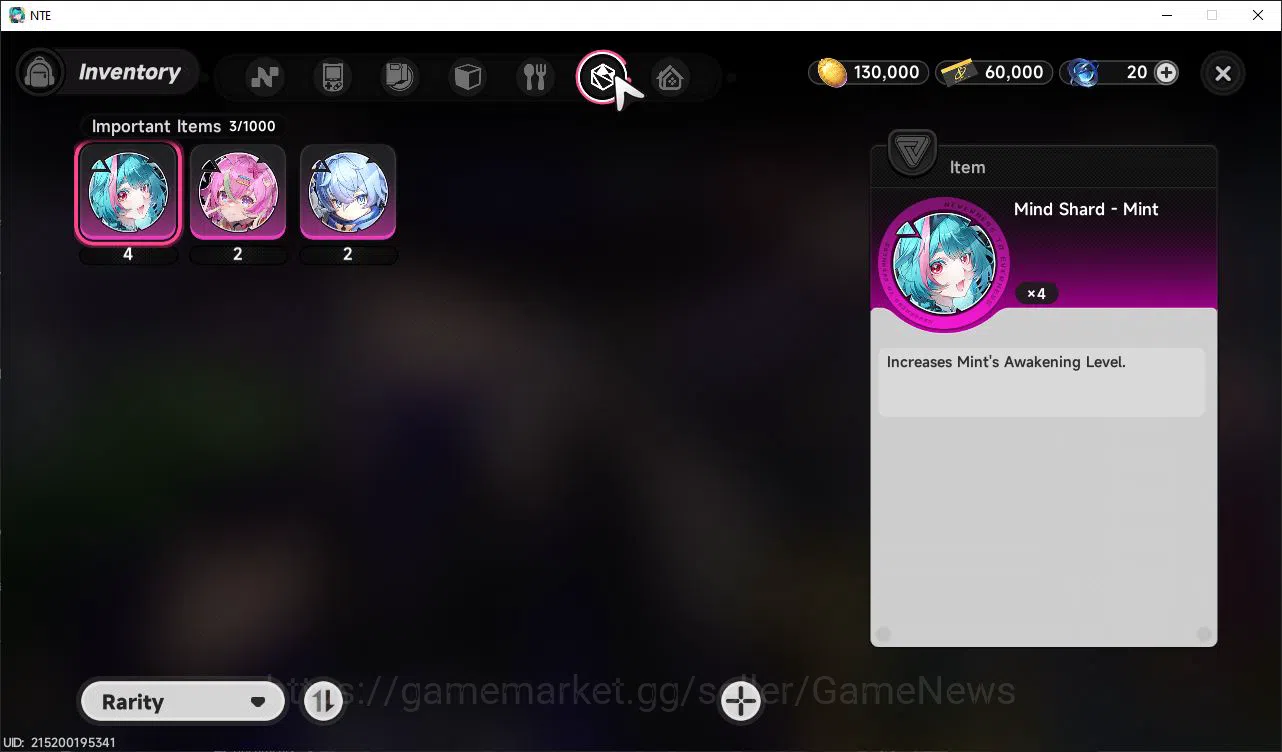 Neverness to Everness Accounts GLOBAL EU|HL 3| 2 SSR Jiuyuan, Sakiri |4 SR|Glider image 9