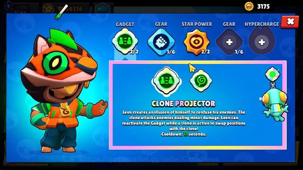 Brawl Stars Accounts 24514 Trophy|11k Bling|65 Brawlers 8 Max Lvl|2 Legend [Jock Stu,Mecha Colt] 1 Mythic [Pop Penny] 28 2