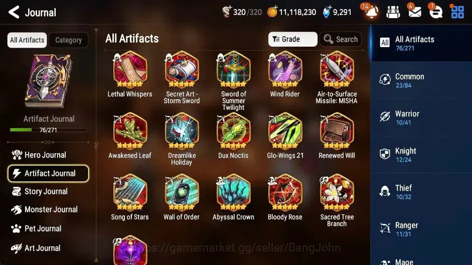 Epic Seven Accounts Asia| 13 ML(Judge Kise,Salome,Straze,Spirit Eye Ce image 16