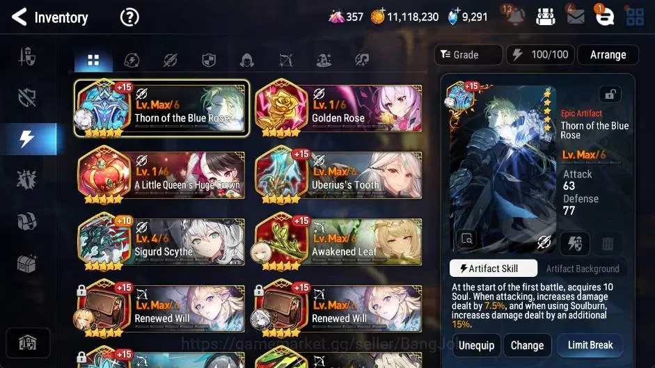 Epic Seven Accounts Asia| 13 ML(Judge Kise,Salome,Straze,Spirit Eye Ce image 5
