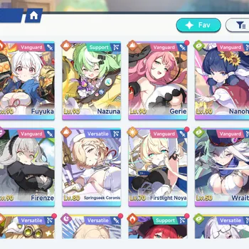 Stella Sora Accounts Global Lv 41|13 SSR, 7 Limited|(Noya,Fuyuka,Coronis T2,Shia T2)+Sign Disc,Firenze,Chitose,Wraith|25 SSR