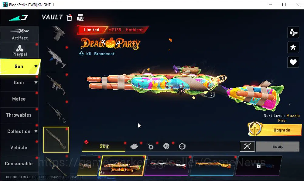 Blood Strike Accounts ASIA|2 ETERNAL Melee Katar-Judgment,ZERO-Odashadow image 11