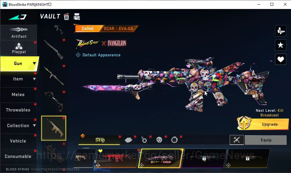 Blood Strike Accounts ASIA|2 ETERNAL Melee Katar-Judgment,ZERO-Odashadow image 12