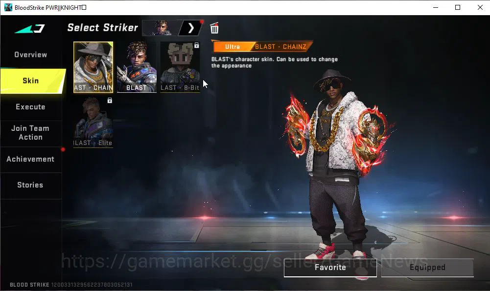 Blood Strike Accounts ASIA|2 ETERNAL Melee Katar-Judgment,ZERO-Odashadow image 4