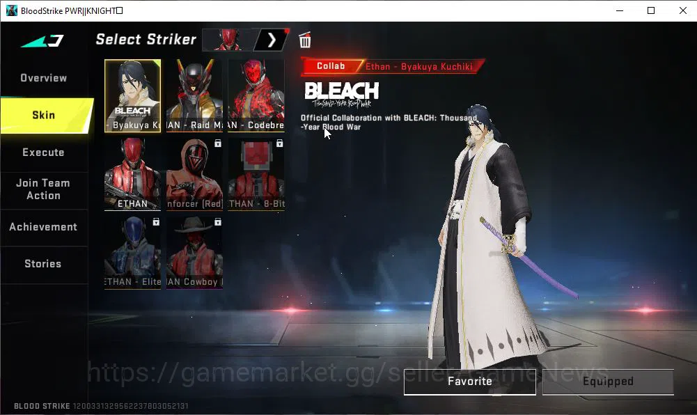 Blood Strike Accounts ASIA|2 ETERNAL Melee Katar-Judgment,ZERO-Odashadow image 5