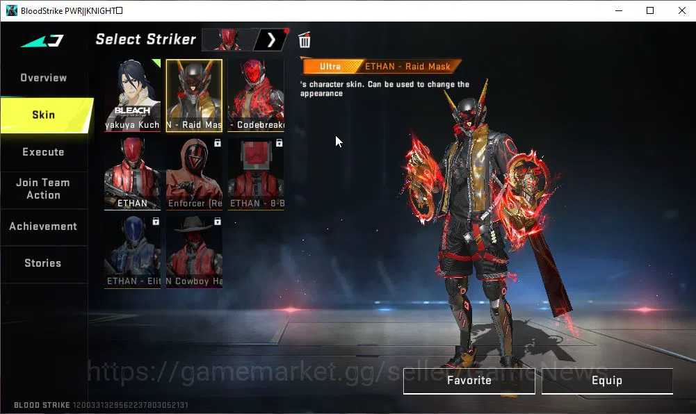 Blood Strike Accounts ASIA|2 ETERNAL Melee Katar-Judgment,ZERO-Odashadow image 6