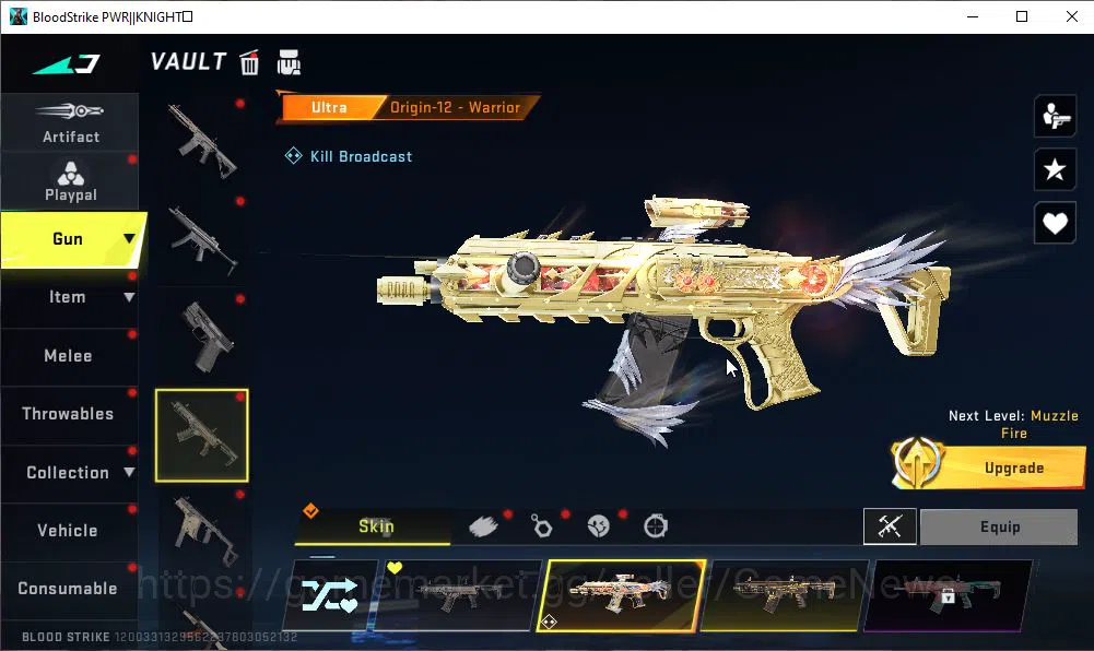 Blood Strike Accounts ASIA|2 ETERNAL Melee Katar-Judgment,ZERO-Odashadow image 8