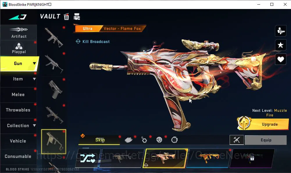 Blood Strike Accounts ASIA|2 ETERNAL Melee Katar-Judgment,ZERO-Odashadow image 9