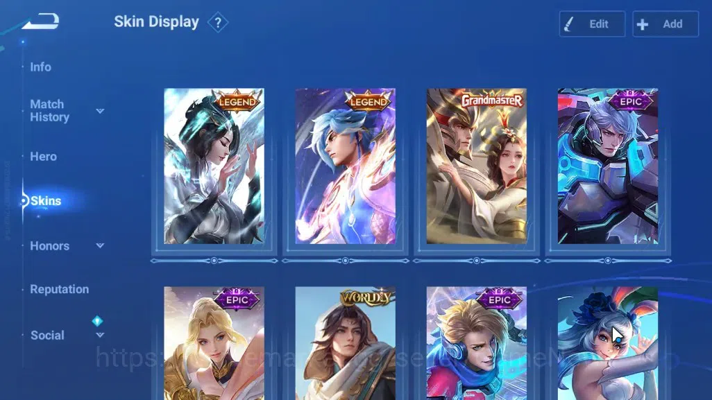 Honor of Kings Accounts Hero 53 Skin 22|2 Legend(Consort You,Zilong)|4 Epi image 4